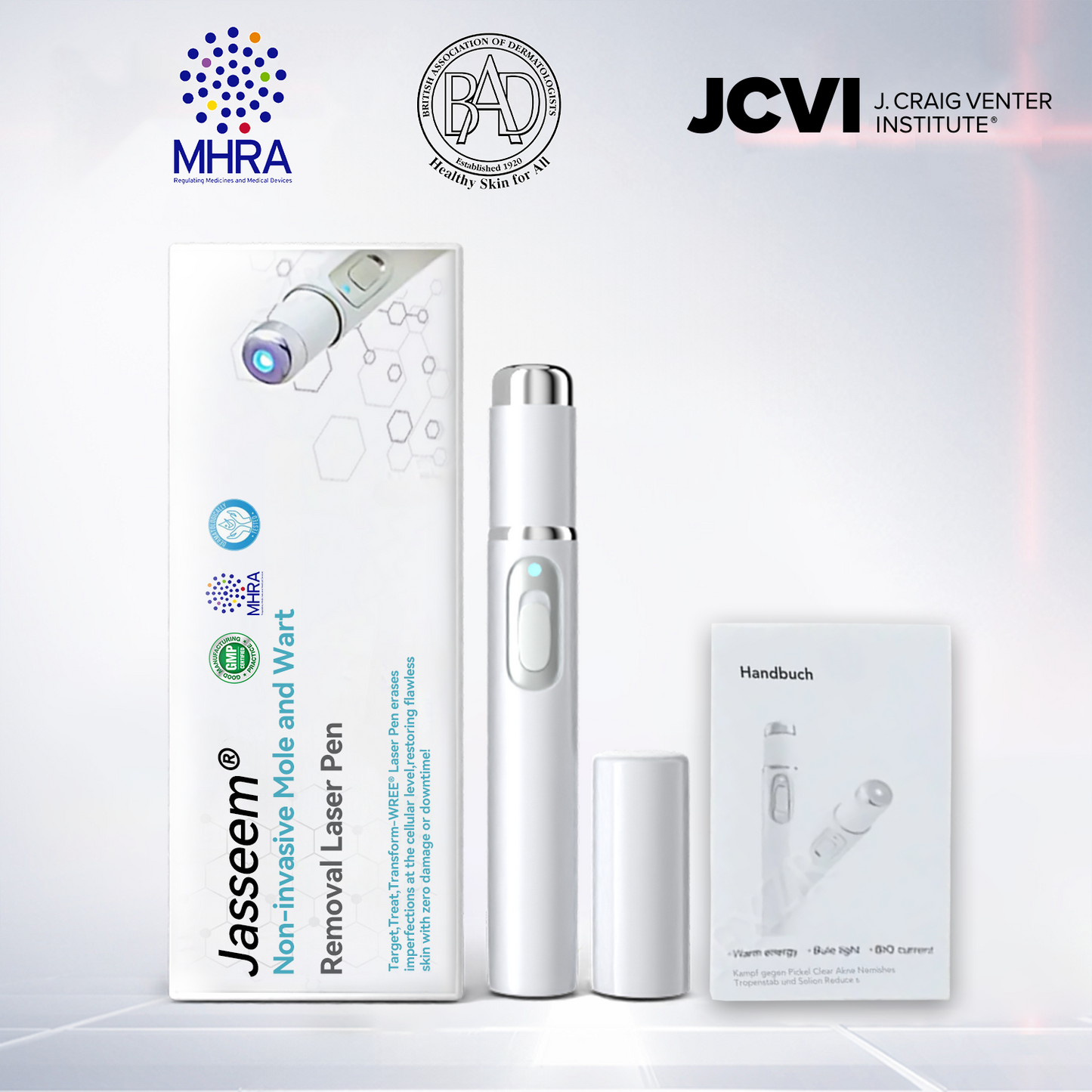 𝐉𝐚𝐬𝐬𝐞𝐞𝐦® 💛𝐍𝐨𝐧-𝐢𝐧𝐯𝐚𝐬𝐢𝐯𝐞 𝐌𝐨𝐥𝐞 𝐚𝐧𝐝 𝐖𝐚𝐫𝐭 𝐑𝐞𝐦𝐨𝐯𝐚𝐥 𝐋𝐚𝐬𝐞𝐫 𝐏𝐞𝐧 (Quick and painless removal of warts, moles, age spots and skin tags - without any side effects)